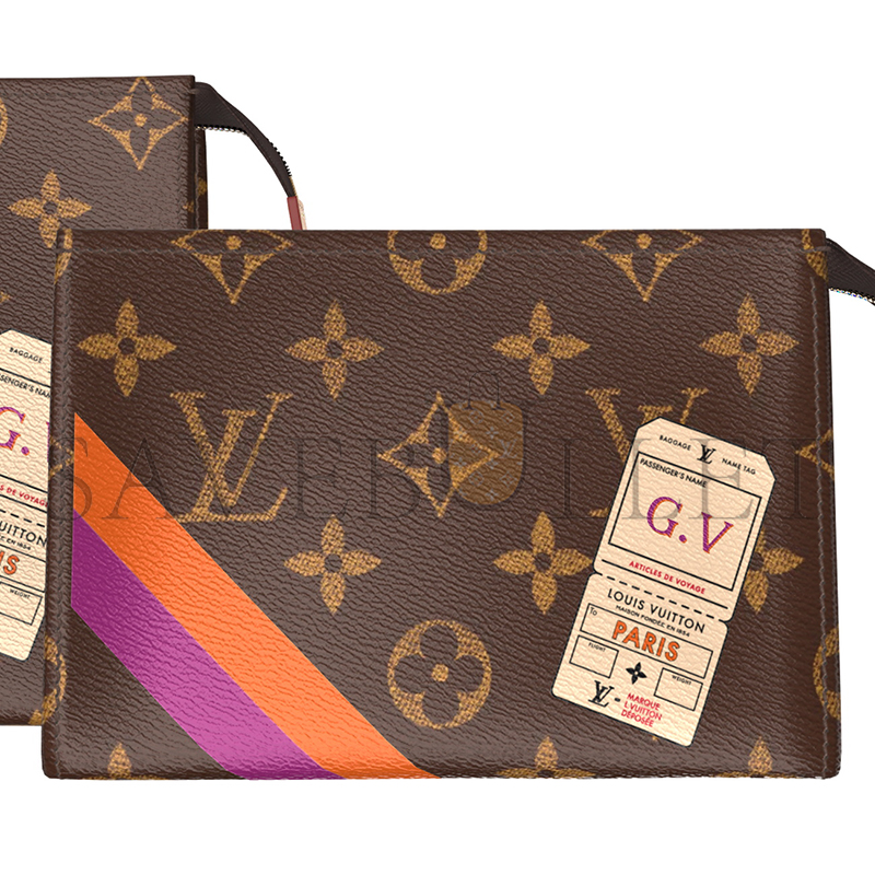 l0*is V*t0n trio toilet pouch mon monogram p01952 (25*20*6cm)